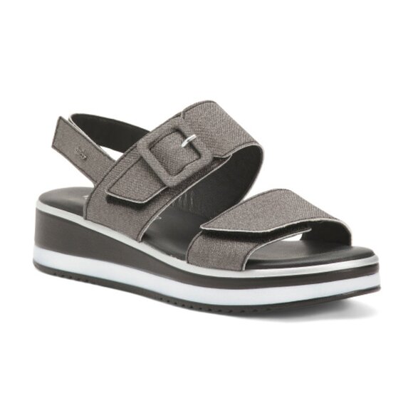 IGI&CO Shoes - IGI&CO Made In Italy Flat Buckle Sandals Black